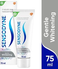 Sensodyne Gentle Whitening Tandpasta Voor Gevoelige Tanden 2x 75 Ml