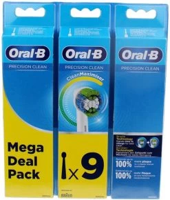 Oral B Oral-B Precision Clean - Met CleanMaximiser-technologie - Opzetborstels - 9 Stuks -Mondverzorging 1021x1200 1