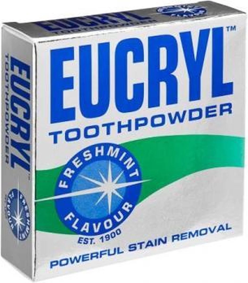 2 X Eucryl Poeder Mint 50 Gram Verwijdert Vlekken 3 2 X Eucryl Poeder Mint 50 Gram Verwijdert Vlekken