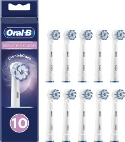 Oral B Oral-B Sensitive Clean - Met CleanMaximiser-technologie - Opzetborstels - 10 Stuks - Brievenbusverpakking -Mondverzorging 1055x1200 2