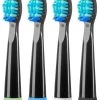 LifeGoods Opzetborstels - Voor Elektrische Tandenborstel - 4 Stuks - Zwart/Blauw -Mondverzorging 1057x1200