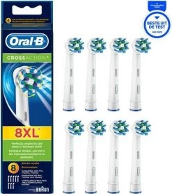 Oral B Oral-B Cross Action EB50 - 8 Stuks Voordeelverpakking -opzetborstels -Mondverzorging 1062x1200