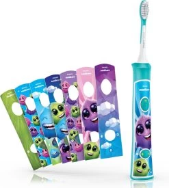 Philips Sonicare For Kids HX6322/04 - Elektrische Tandenborstel - Blauw - Incl. Extra Opzetborstel -Mondverzorging 1076x1200