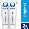 Sensodyne Repair & Protect - 2 X 75 ML- Tandpasta 1 Sensodyne Repair & Protect - 2 X 75 ML- Tandpasta -Mondverzorging 1076x1200 3
