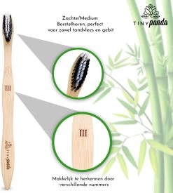 4+2 Bamboe Tandenborstels - Zero Waste - Vegan - Bamboo Toothbrushes -Mondverzorging 1077x1200 1