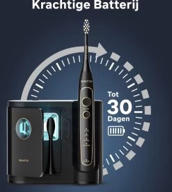 Bintoi® ISonic UV D600 - Elektrische Tandenborstel Met UV-Sterilisator -Mondverzorging 1078x1200