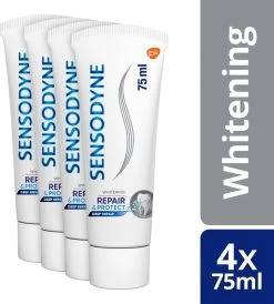 Sensodyne Repair & Protect Deep Repair Whitening Tandpasta Voor Gevoelige Tanden 4x 75 Ml -Mondverzorging 1080x1200 2