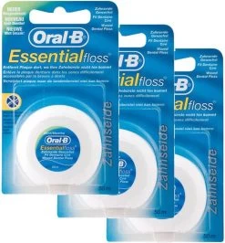 Oral B Oral-B Essential Floss Mint - 3 Stuks - Voordeelverpakking