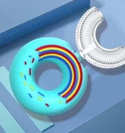 Tandenborstel Kind-Handtandenborstel Voor Kinderen-2 Tot 12 Jaar-Zachte Silliconen-Baby Tandenborstel-Tandenborstel Baby En Peuter - U-Vormig - 360 Graden-Bijtringen-peutertandenborstel-U Vorm -Mondverzorging 1129x1200 1