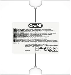 Oral B Oral-B CrossAction - Met CleanMaximiser-technologie - Opzetborstels - 10 Stuks - Brievenbusverpakking -Mondverzorging 1131x1200
