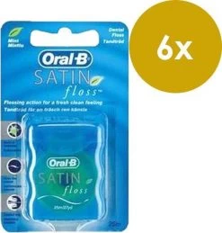 Oral B Oral-B - Satin Floss - Flosdraad - 6 X 25M