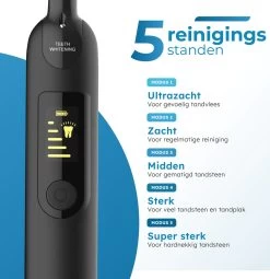 Professionele Tandsteen Verwijderaar - 5 Standen - Inclusief Tandarts Set - Met 3 Opzetstukken - Elektrisch - Tandplak -Mondverzorging 1163x1200 2