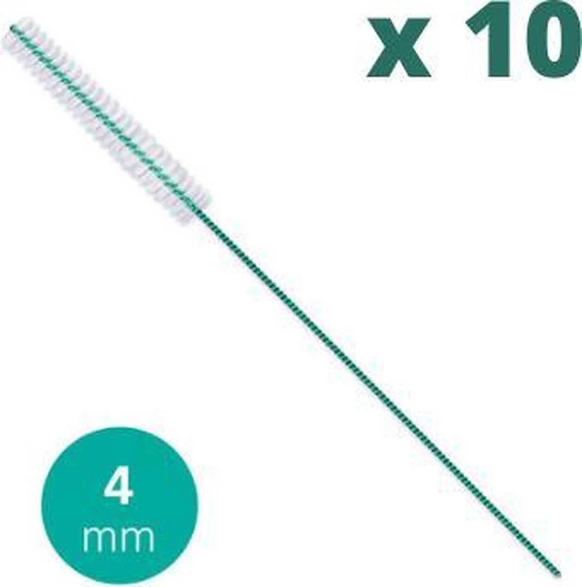 Lactona Interdentaal Ragers - Small 4mm - Groen - 2 Gripzak X 5 Stuks - Voordeelpakket 3 Lactona Interdentaal Ragers - Small 4mm - Groen - 2 Gripzak X 5 Stuks - Voordeelpakket