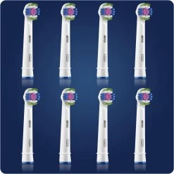 Oral B Oral-B 3D White - Met CleanMaximiser-technologie - Opzetborstels - 8 Stuks - Brievenbusverpakking -Mondverzorging 1198x1200 113