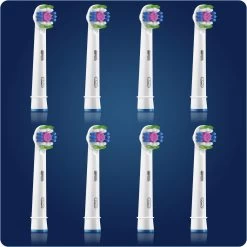 Oral B Oral-B 3D White - Met CleanMaximiser-technologie - Opzetborstels - 8 Stuks - Brievenbusverpakking -Mondverzorging 1198x1200 115