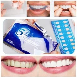 Tanden Bleken Strips | Tanden Bleken | Tanden Strips | Wit Gebit | Witte Tanden | Tandenblekers | Tandenbleekset | Teeth Whitening Strips | Tandenbleek Strips | Geen Crest | Crest Whitestrips | Wittere Tanden | 5D White | 28 Stuks (14zakjes) -Mondverzorging 1198x1200 123