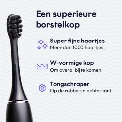 BOOMBRUSH Elektrische Tandenborstel - Zwart - 90 Dagen Batterij - Duurzaam -Mondverzorging 1198x1200 21