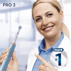 Oral B Oral-B Pro 3 - 3000 - Elektrische Tandenborstel - Ontworpen Door Braun - Blauw 34 Oral B Oral-B Pro 3 - 3000 - Elektrische Tandenborstel - Ontworpen Door Braun - Blauw -Mondverzorging 1198x1200 33
