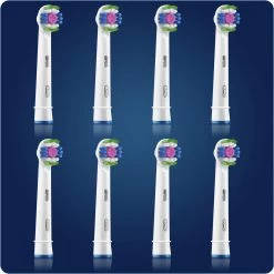 Oral B Oral-B 3D White - Met CleanMaximiser-technologie - Opzetborstels - 8 Stuks -Mondverzorging 1198x1200 70