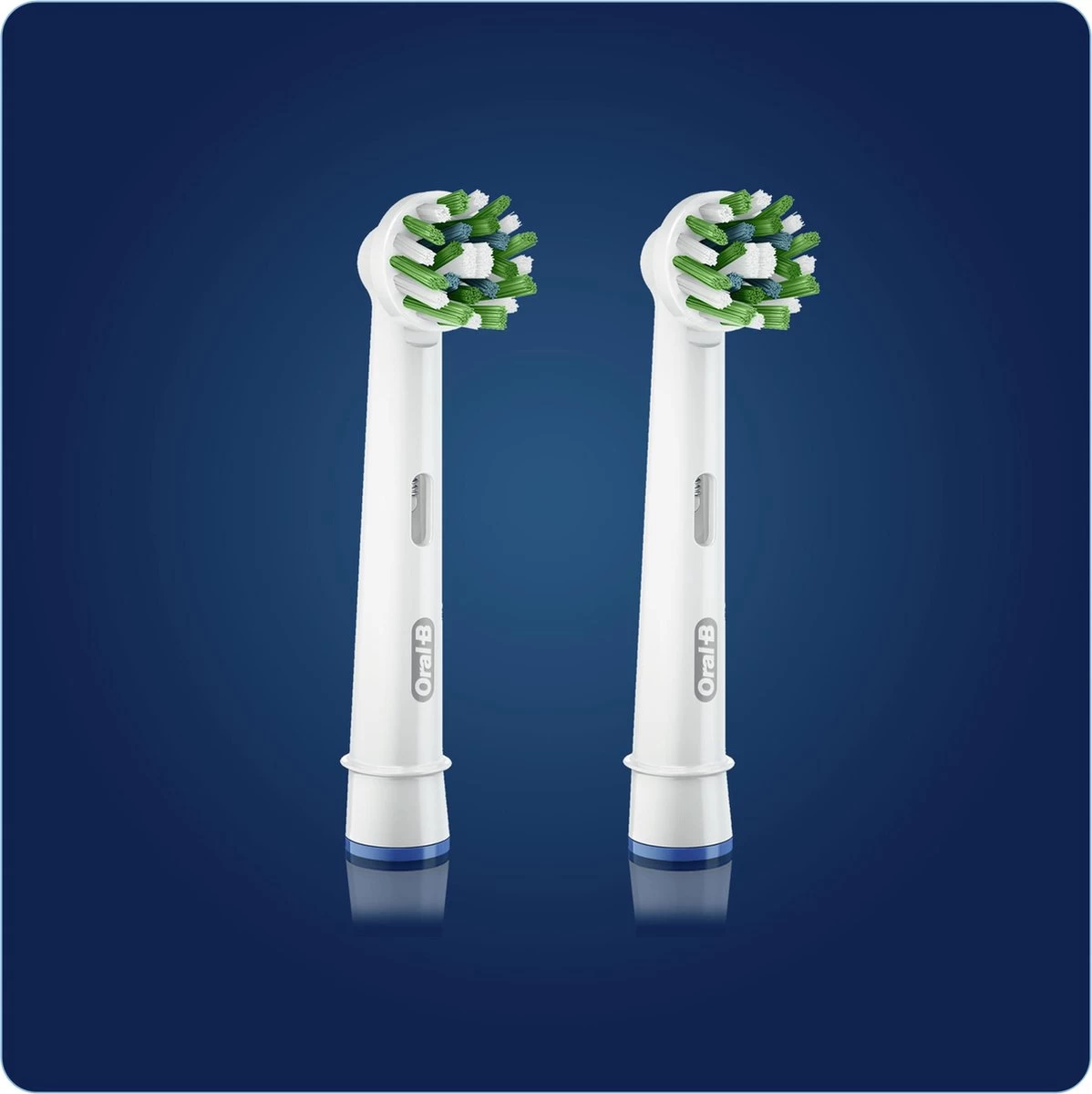 Oral B Oral-B CrossAction - Met CleanMaximiser-technologie - Opzetborstels - 2 Stuks 6 Oral B Oral-B CrossAction - Met CleanMaximiser-technologie - Opzetborstels - 2 Stuks - Afbeelding 4