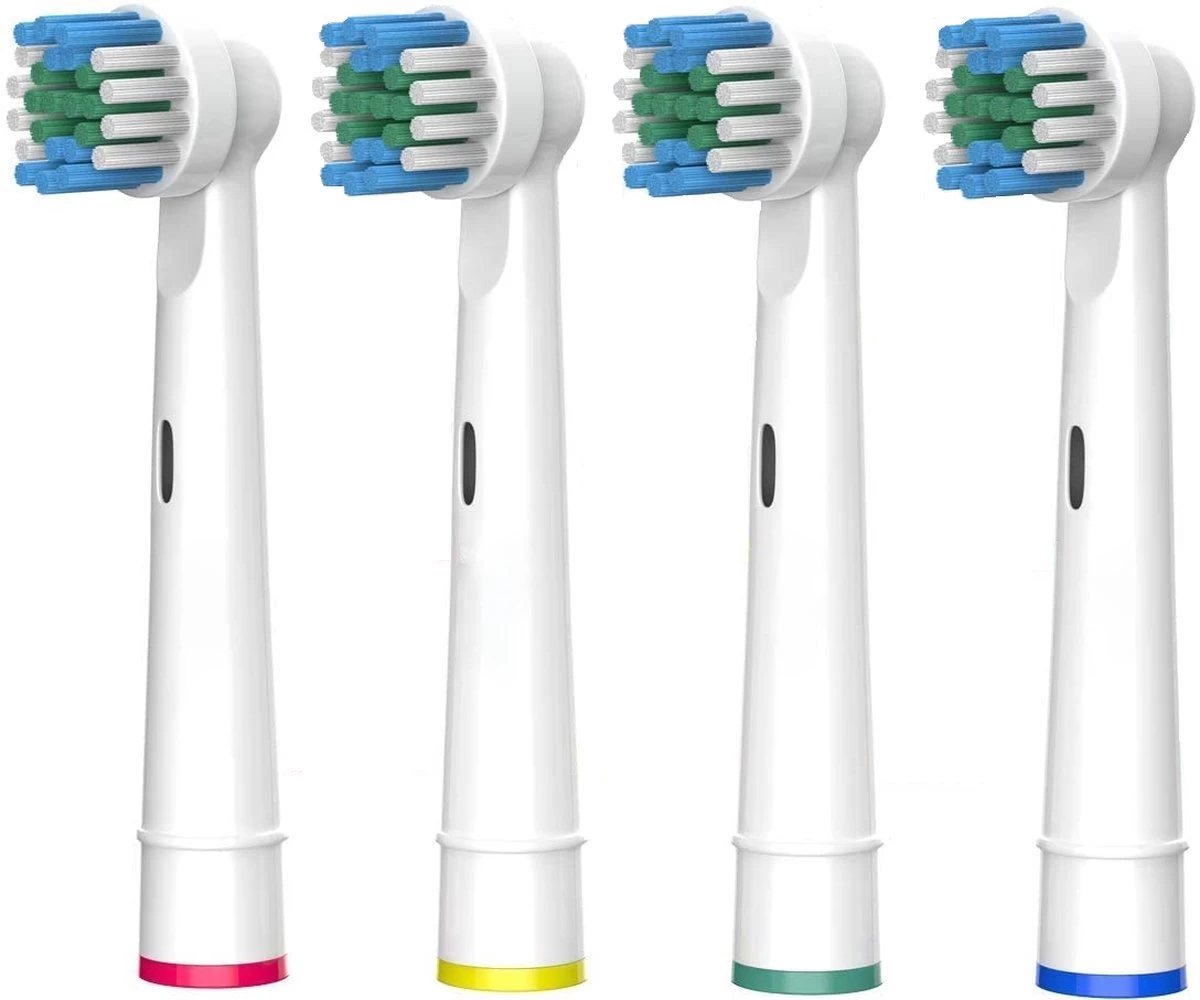 Merkloos Universele Opzetborstel - 4 Stuks - Geschikt Voor Oral-B- Borstel Met Zachte Haren- 4 Merkloos Universele Opzetborstel - 4 Stuks - Geschikt Voor Oral-B- Borstel Met Zachte Haren- - Afbeelding 2