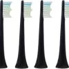 4 Opzetborstels Voor Philips Sonicare Black (gratis Verzending)