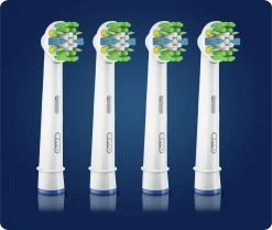 Oral B Oral-B FlossAction - Met CleanMaximiser-technologie - Opzetborstels - 4 Stuks -Mondverzorging 1200x1014