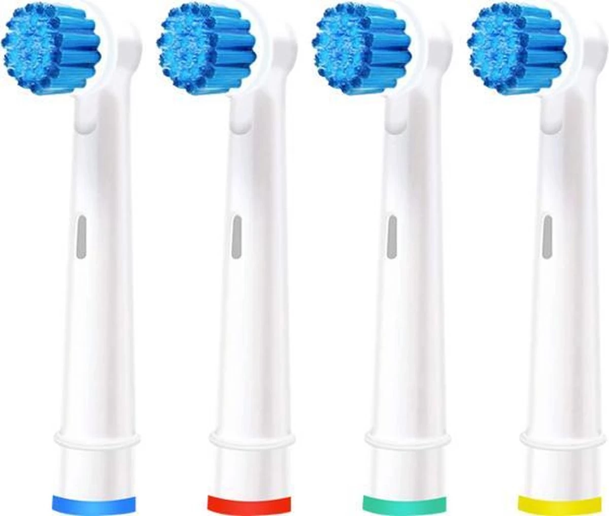 Zachte Opzetborstels - 4 Stuks - Geschikt Voor Oral-B 3 Zachte Opzetborstels - 4 Stuks - Geschikt Voor Oral-B