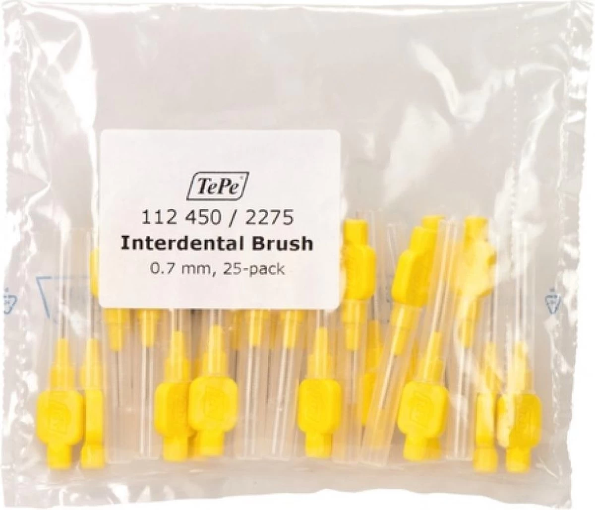 Tepe Interdentale Rager Origineel 0.7 Mm Geel - 3 X 25 Stuks - Voordeelverpakking 3 Tepe Interdentale Rager Origineel 0.7 Mm Geel - 3 X 25 Stuks - Voordeelverpakking