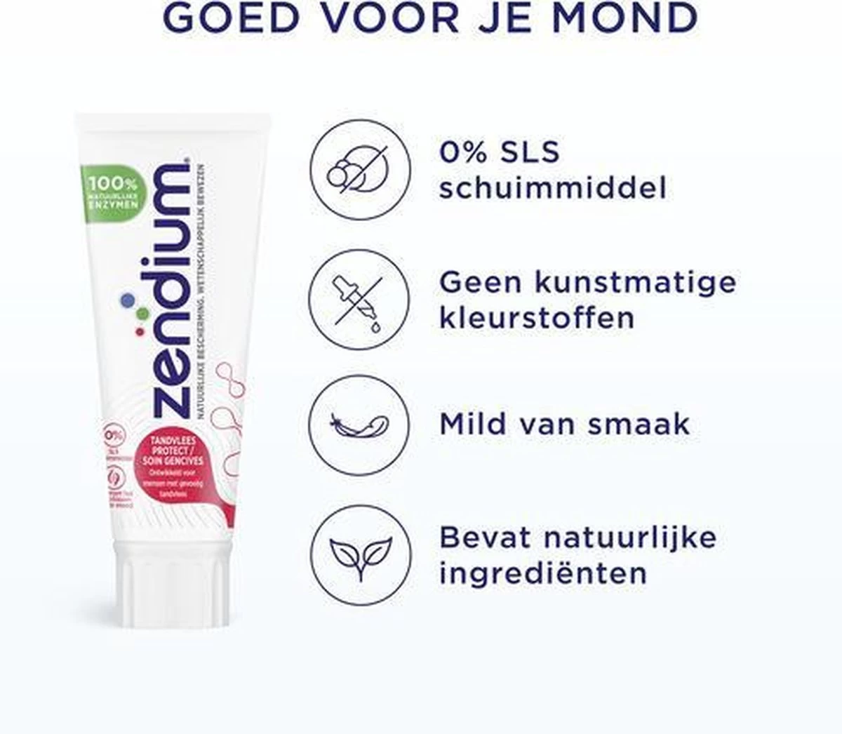 Zendium Tandvlees Protect Tandpasta - 12 X 75 Ml - Voordeelverpakking 6 Zendium Tandvlees Protect Tandpasta - 12 X 75 Ml - Voordeelverpakking - Afbeelding 4