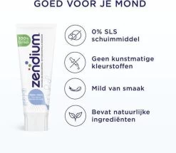 Zendium Fresh+Whitening Tandpasta- 12 X 75 Ml - Voordeelverpakking -Mondverzorging 1200x1046 2