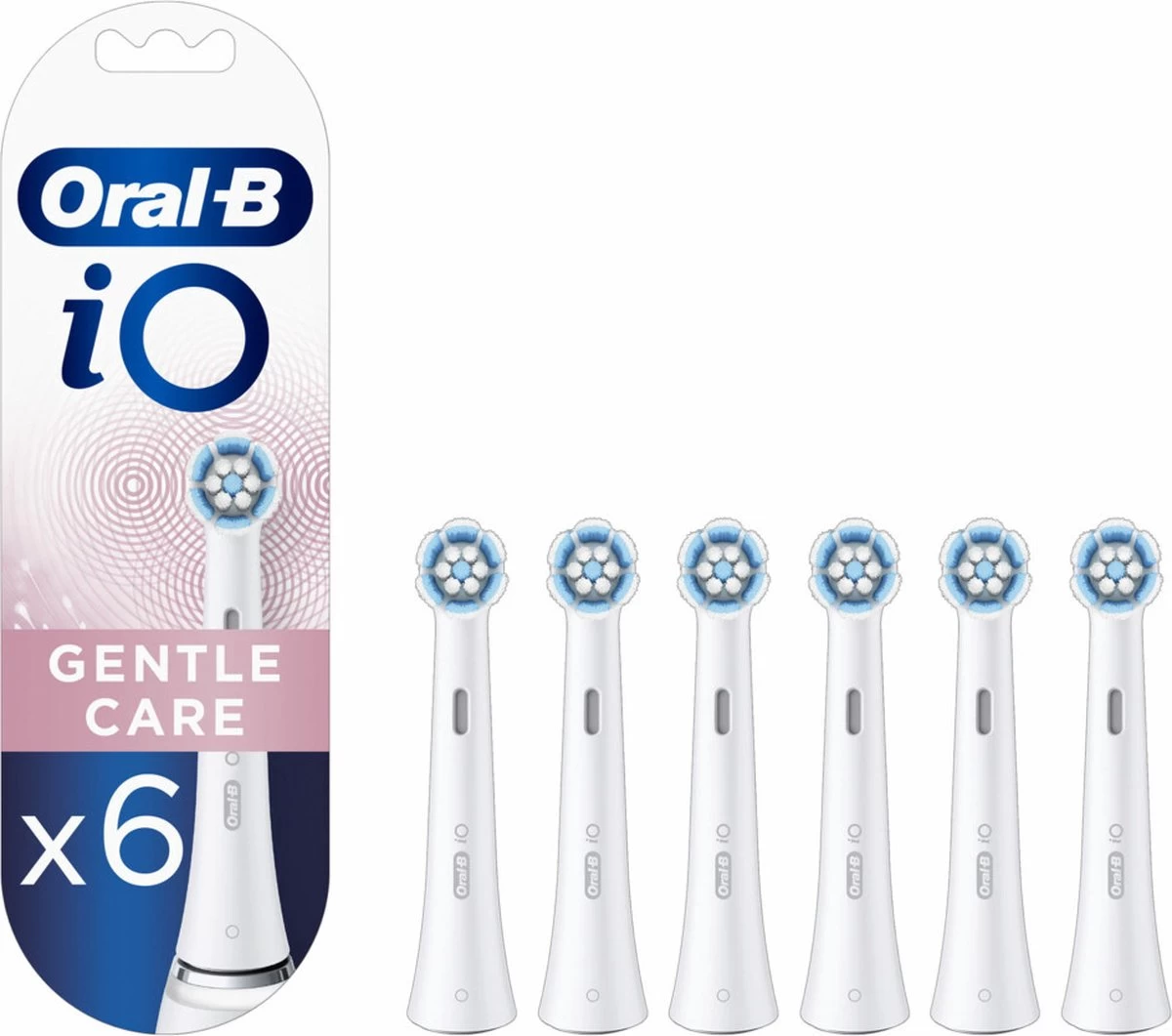 Oral B Oral-B Opzetborstels IO Gentle Care 6 Stuks 3 Oral B Oral-B Opzetborstels IO Gentle Care 6 Stuks