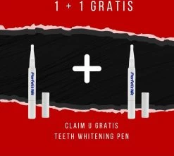 Perfect Wit - Whitening Pen - Tandenblekers - 100% Natuurlijke Ingrediënten - Peroxidevrij - Veilig Bleken - Witte Tanden - Tandbleekset - Tanden Bleken - Whitening - Teeth Whitening - Frisse Adem