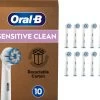 Oral B Oral-B Sensitive Clean - Met CleanMaximiser-technologie - Opzetborstels - 10 Stuks - Brievenbusverpakking -Mondverzorging 1200x1083 1