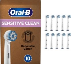 Oral B Oral-B Sensitive Clean - Met CleanMaximiser-technologie - Opzetborstels - 10 Stuks - Brievenbusverpakking