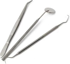 Tandarts Mondspiegel Set Voor Verwijderen Tandsteen - Tandarts Set