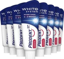 Prodent Whitening System Tandpasta - 12 X 75 Ml - Voordeelverpakking