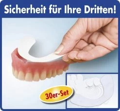 Merkloos Kunstgebit-kussentjes - Set Van 30 - Ondergebit -Mondverzorging 1200x1107 1