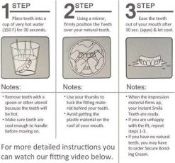 Kunstgebit InstantSmile - Medium - Boven Gebit - Goedkope Kunstgebit- Met Bijgeleverde Vulling 9 Kunstgebit InstantSmile - Medium - Boven Gebit - Goedkope Kunstgebit- Met Bijgeleverde Vulling -Mondverzorging 1200x1119 2
