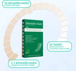Dutchable Whitening Strips - Teeth Whitening Strips - Tandenbleek Strips - Met GRATIS Bamboe Tandenborstel - 100% Biologisch - Vegan - PAP+ -Mondverzorging 1200x1122 2