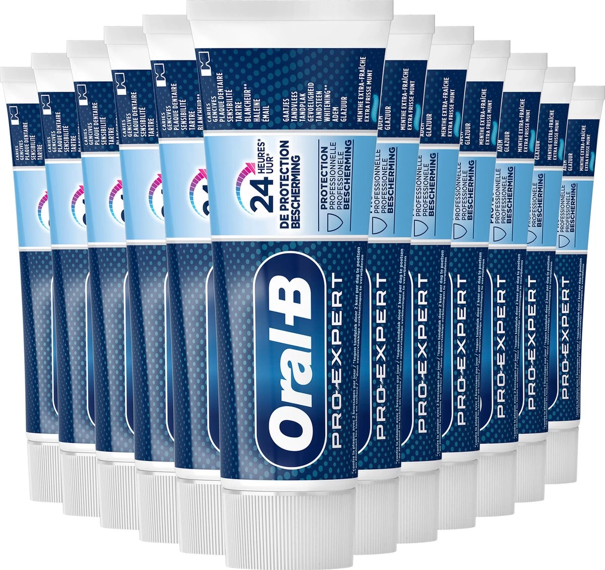 Oral B Oral-B Pro-Expert Professional Protection Tandpasta - Voordeelverpakking 12 X 75ml 3 Oral B Oral-B Pro-Expert Professional Protection Tandpasta - Voordeelverpakking 12 X 75ml