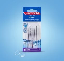 Lactona Ragers Easyclean 8,0 Mm L - Tandenrager - 8 Stuks -Mondverzorging 1200x1141