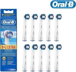 Oral B Oral-B Precison Clean Opzetborstels - 8 +2 Stuks -Mondverzorging 1200x1143