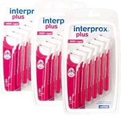 3x Interprox Plus Mini Conical 2-4 Mm Rood Blister à 6 Ragers -Mondverzorging 1200x1144 3