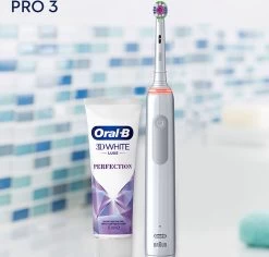 Oral B Oral-B PRO 3 3800 3D-White Elektrische Tandenborstel Wit + Tandpasta -Mondverzorging 1200x1147