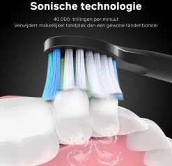 Bintoi® ISonic ProClean - Opzetborstels Elektrische Tandenborstel - 4 Stuks - Geschikt Voor Bintoi ISonic D700/D600 - Jaarvoorraad - Zwart 9 Bintoi® ISonic ProClean - Opzetborstels Elektrische Tandenborstel - 4 Stuks - Geschikt Voor Bintoi ISonic D700/D600 - Jaarvoorraad - Zwart -Mondverzorging 1200x1156 3