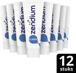 Zendium Classic Tandpasta - 12 X 75 Ml - Voordeelverpakking -Mondverzorging 1200x1161 2