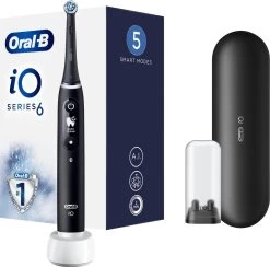 Oral B IO 6N - SMILE Black Lava Elektrische Tandenborstel Ontworpen Door Braun -Mondverzorging 1200x1186