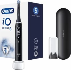 Oral B IO 6N - SMILE Black Lava Elektrische Tandenborstel Ontworpen Door Braun -Mondverzorging 1200x1187