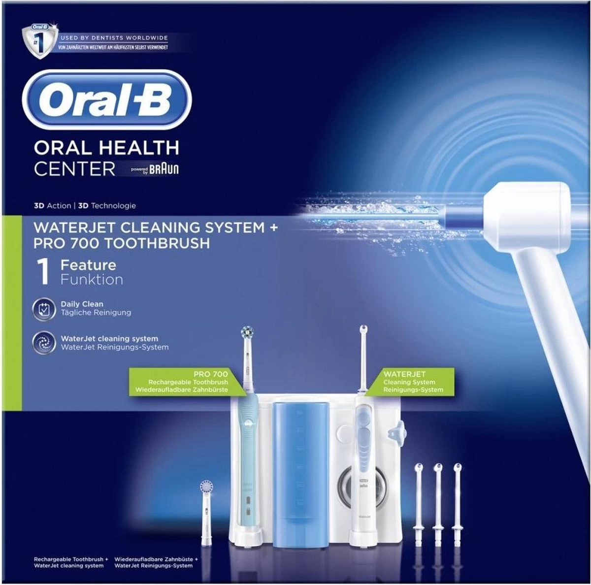 Oral B Braun Oral-B WaterJet + PRO 700 - Monddouche 4 Oral B Braun Oral-B WaterJet + PRO 700 - Monddouche - Afbeelding 2